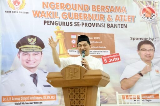 Wagub Banten Buka Ngeround Catur, Tekankan Pentingnya Fokus dan Sportivitas