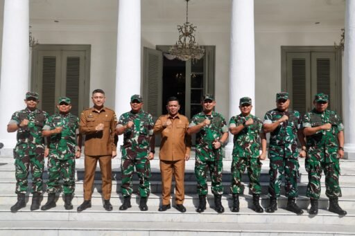 Gubernur Banten Terima Kunjungan Danrem 064/MY, Bahas Kondusivitas dan Pembangunan Daerah