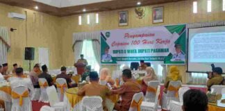 100 Hari Kerja : Bupati Welly Suheri Sampaikan Laporan Pertanggungjawaban Moral kepada Rakyat