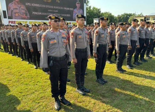 Sukses Amankan MotoGP, Polda NTB Gelar Apel Konsolidasi Operasi Mandalika Rinjani 2025