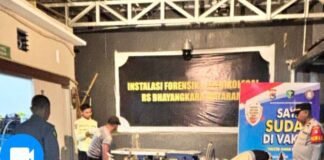 Respon Cepat Polsek Sandubaya Tangani Penemuan Mayat di Depan Kos Dirga, Cakranegara