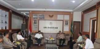 Polresta Mataram Jalin Sinergitas Kamtibmas Dengan Dunia Akademik UIN Mataram