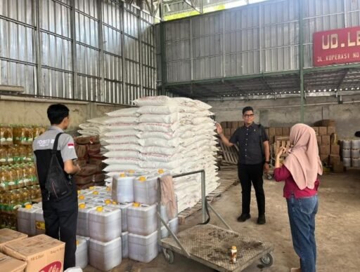 Satgas Pangan Polresta Mataram Pantau Pasar Kebon Roek, Pastikan Harga Beras Sesuai HET