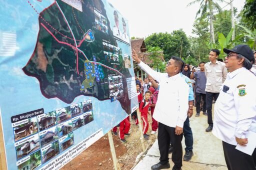 Wujudkan Hunian Layak, Gubernur Banten Andra Soni Pantau Proyek Permukiman di Lebak