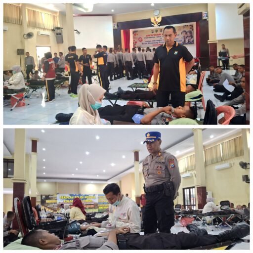 Misi Kemanusiaan SPN Polda Jatim Kumpulkan 170 Kantong Darah Wujudkan Program Kampus Sehat