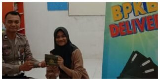 Polantas Menyapa, Polres Bondowoso Beri Layanan BPKB Delivery