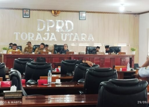 PAD Toraja Utara Hingga September 2025 Mencapai 63% Dari Target 71 Milyar