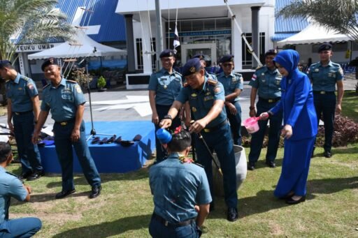 Lanal Sabang Gelar Upacara Kenaikan Pangkat Prajurit