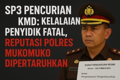 Mafia Hukum di Polres Mukomuko? Penyidik Reskrimum Resmi Diseret ke Propam Polri”*