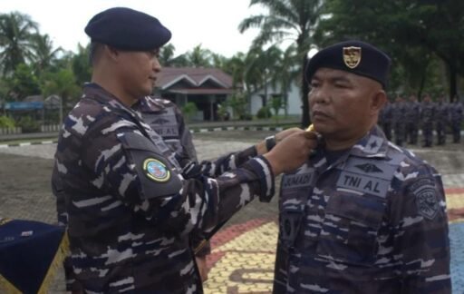 Lanal Bengkulu Gelar Upacara Kenaikan Pangkat, Tingkatkan Profesionalisme Prajurit