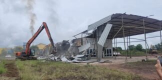 PN Kayuagung Gelar Eksekusi Pengosongan Lahan di Desa Sungai Rambutan Ogan Ilir