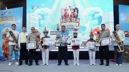 Gebyar Pocil Kapolres Gresik Cup 2025: Kebomas Raih Juara Umum, Tanamkan Disiplin Sejak Dini