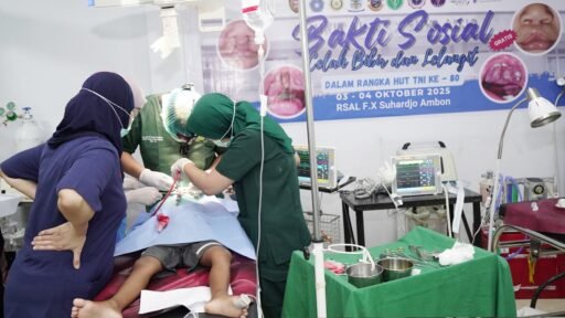 Baksos Kesehatan Operasi Bibir Sumbing&Lelangit Di Rumkital dr. F.X. Suhardjo Kodaeral IX