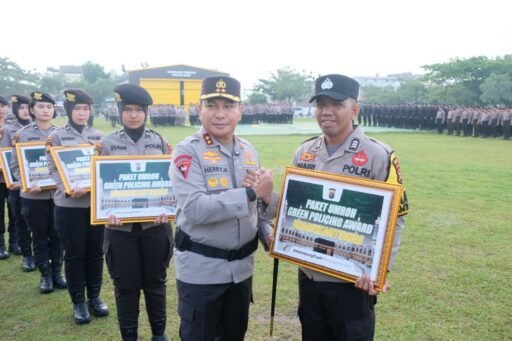 Dua Personel Polres Meranti Raih Prestasi di Green Policing Award dan Satkamling Terbaik