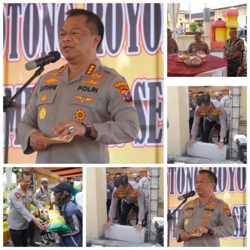 Kapolrestabes Surabaya Apresiasi Partisipasi Warga dalam Pembangunan Pagar Polsek Wonokromo