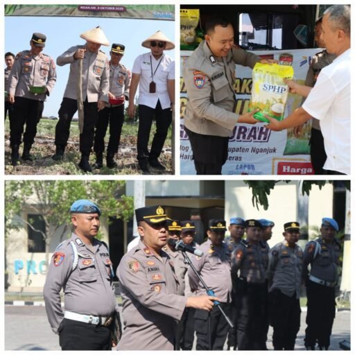 Polres Nganjuk Dukung Program Jagung Serentak Kuartal IV dan Wujudkan Kesejahteraan Petani