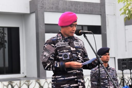 Wadan Kodaeral I Pimpin Apel Khusus HUT Kesehatan TNI Angkatan Laut