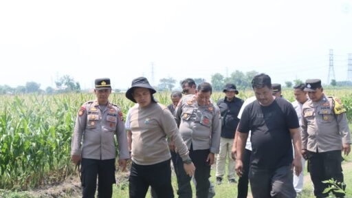 Polres Nganjuk Dorong Ketahanan Pangan Lewat Program “Desa Tangguh Pangan”