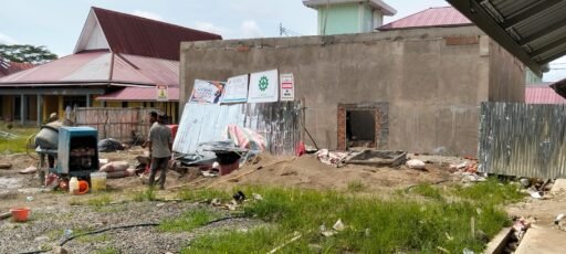 Proyek Ruang Cathlab RSUD Diduga Bermasalah, Material Berserakan dan Pekerja Tak Dilengkapi APD