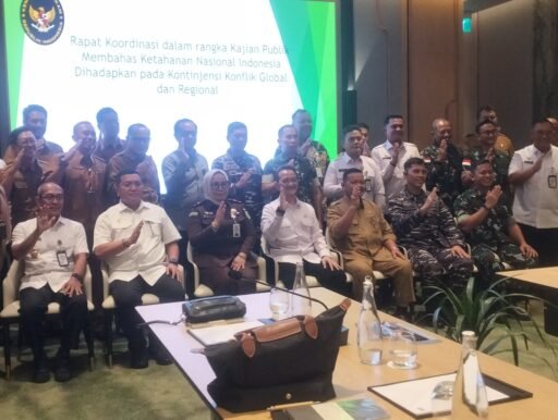Danlanal Bintan Hadiri Rapat Koordinasi&Kesiapsiagaan Kepri, Dampak Konflik Regional Laut Natuna