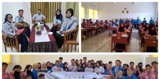 Mahasiswa dan Dosen Gelar PKM di SMK At Taufiqiyyah Baros,Wujudkan Generasi Muda Siap Kerja