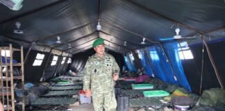 Pangdam I/BB Tinjau Yon TP 852/ABY dan beri pengarahan kepada seluruh prajurit Yon TP