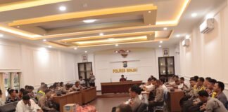 Keluarga Besar Polres Binjai Laksanakan Do’a Bersama