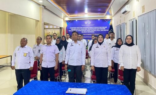 Rutan Kelas I Palembang Ikuti Zoom Penandatanganan Komitmen Bersama Petugas Pemasyarakatan