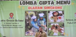 Wali Kota Bekasi Buka Lomba Cipta Menu Berbasis Singkong Peringati Hari Pangan Sedunia 2025