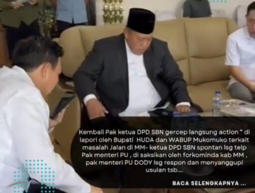 LP-KPK Kritik Gaya Blusukan Ketua DPD RI Najamudin: “Turun Bukan Cari Muka, Tapi Bawa Anggaran!”