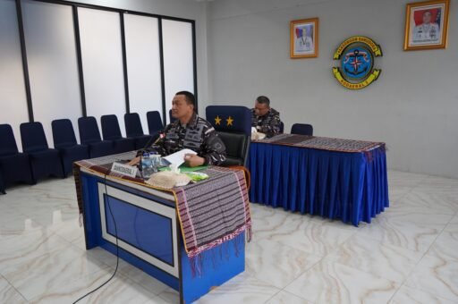 Dankodaeral I Ikuti Vicon Pengarahan Panglima TNI Dalam Rangka Persami KKRI Gelombang Ke-3 Th 2025