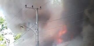 Diduga Kebakaran di Singki’ Berawal dari Gas LPG, 1 Orang Mengalami Luka Bakar