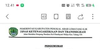 *Skandal Seleksi Tenaga Kerja PWS-Disnaker PALI: Transparansi Nol, Dugaan ‘Anak Emas’ Menguat!*