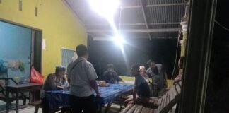 Polsek Biru – Biru Patroli Lokasi Judi Dadu Putar dan Tembak Ikan