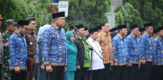 Semangat Sumpah Pemuda ke-97 di Kota Bekasi Tak Luntur Meski Diguyur Hujan