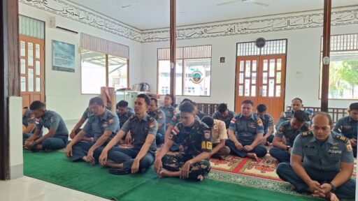 Lanal Simeulue Laksanakan Do’a Bersama Dalam Rangka Panen Ketahanan Pangan TNI AL Tahun 2025