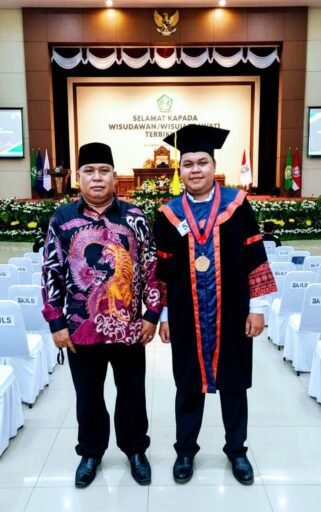 Tim Gerak Cepat Beri Ucapan Selamat atas Wisuda Anak Bapak H.Supandi SH MH.