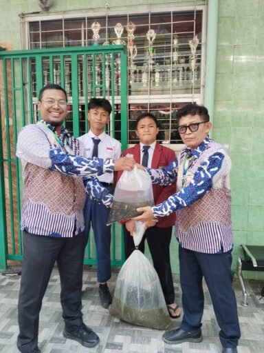 SMP Muhammadiyah 7 Medan Jadikan Budidaya Ikan sebagai Program Unggulan Ketahanan Pangan Sekolah