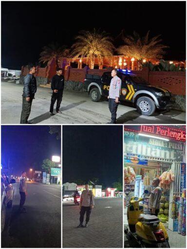 Antisipasi Dan Cegah Kejahatan 4C Polsek Ngimbang Patroli Blue Light Di Jalur Rawan Kriminalitas