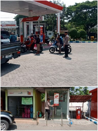 Polsek Ngimbang Giat Patroli Obyek Vital Cegah Kriminalitas Dan Tangkal 4C Di Wilayah Ngimbang