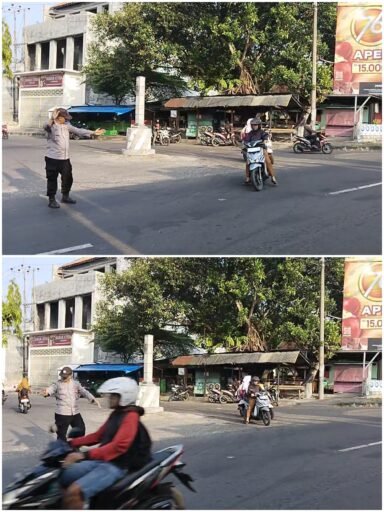 Antisipasi Kemacetan Polsek Ngimbang Secara Rutin Menggelar Commanderwish Pagi di Hari
