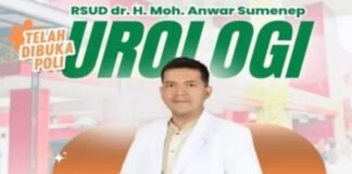 Buka Jumat dan Sabtu, Poli Urologi RSUDMA Sumenep,Sebagai Wujud Komitmen Tagline Bismilah Melayani