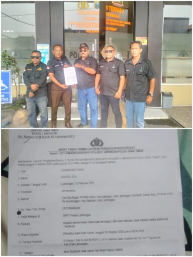 Aliansi Alam Bersatu Jaya Laporkan Akun FB “Yak Widhi ” Ke Polisi Atas Dugaan Ujaran Kebencian