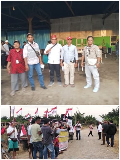 Warga Silaut Gelar Aksi Damai, Desak PT Sukses Jaya Wood Tuntaskan Sengketa Lahan