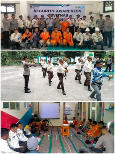 Polsek Ngimbang Gelat Pelatihan Tanggab Darurat Kebakaran Obvitnas Gitet Ngimbang Tahun 2025