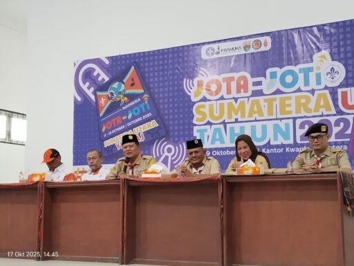 Tingkatkan Keterampilan Internet dan Raido Amatir,Kwarda Sumut Gelar Jota Joti 2025