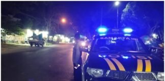 Antisipasi Kejahatan 4C Anggota Jaga Polsek Ngimbang Intensifkan Patroli Blue Light
