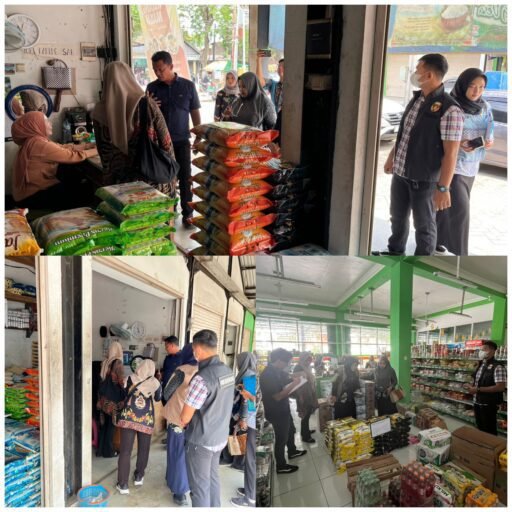Polres Bojonegoro Bersama Pemkab Lakukan Sidak Gabungan, Pastikan HET Beras Tetap Terkendali