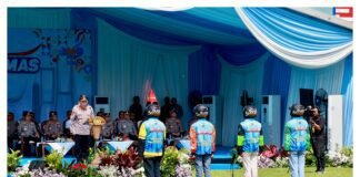 Kapolri Pimpin Apel Ojol Kamtibmas “Jogo Jatim” Bersama Polda Jawa Timur di Malang