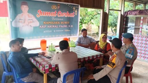 Kamtibmas Jadi Priotitas, Kapolsek Bunut Rutinkan Silaturahmi dengan Program Jumat Curhat.